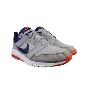 Nike Shoes Mens 11.5 Athletic Trainer Air Max Motion Sneaker Grey Blue Gym Sport